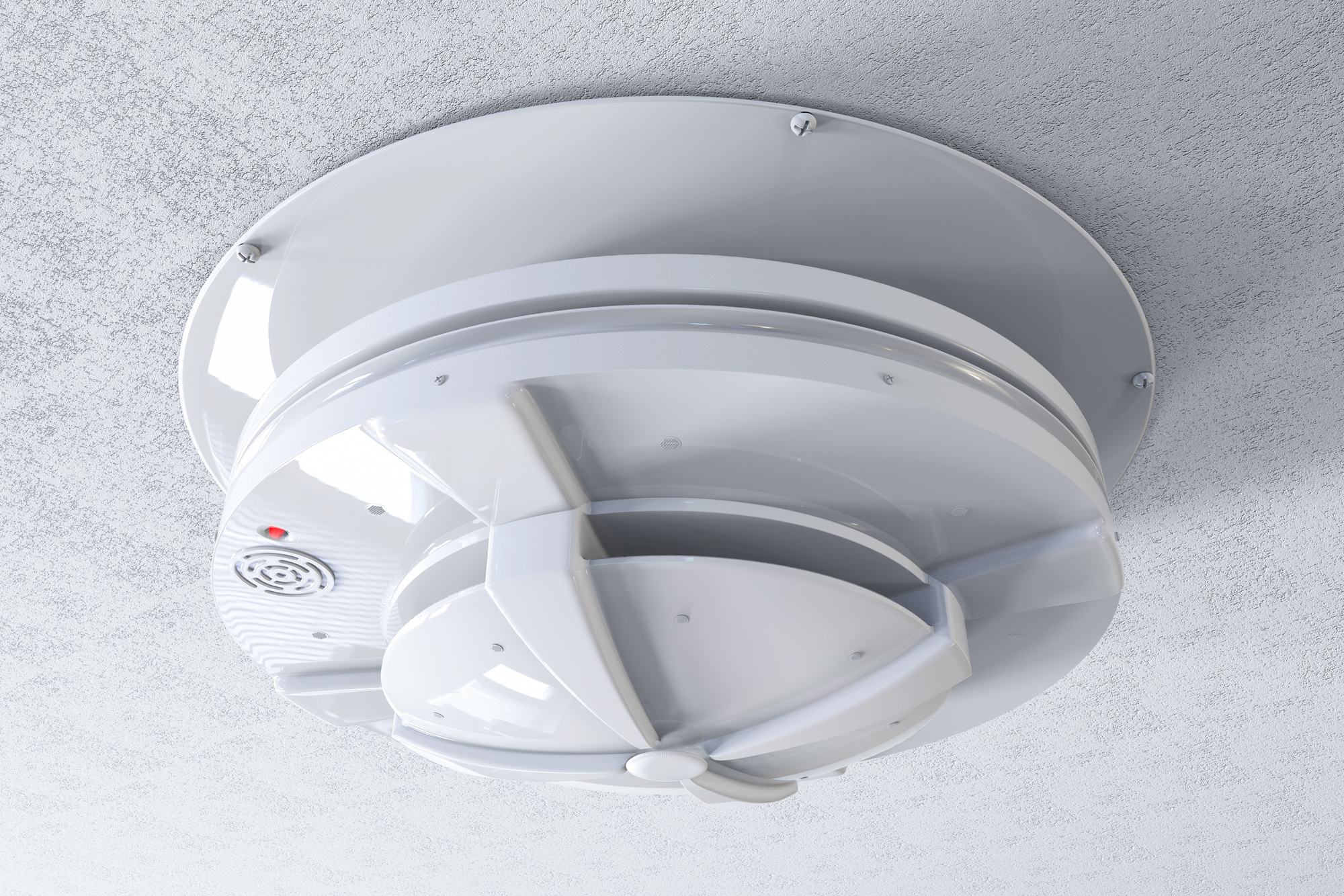 Smoke Detector on Ceiling