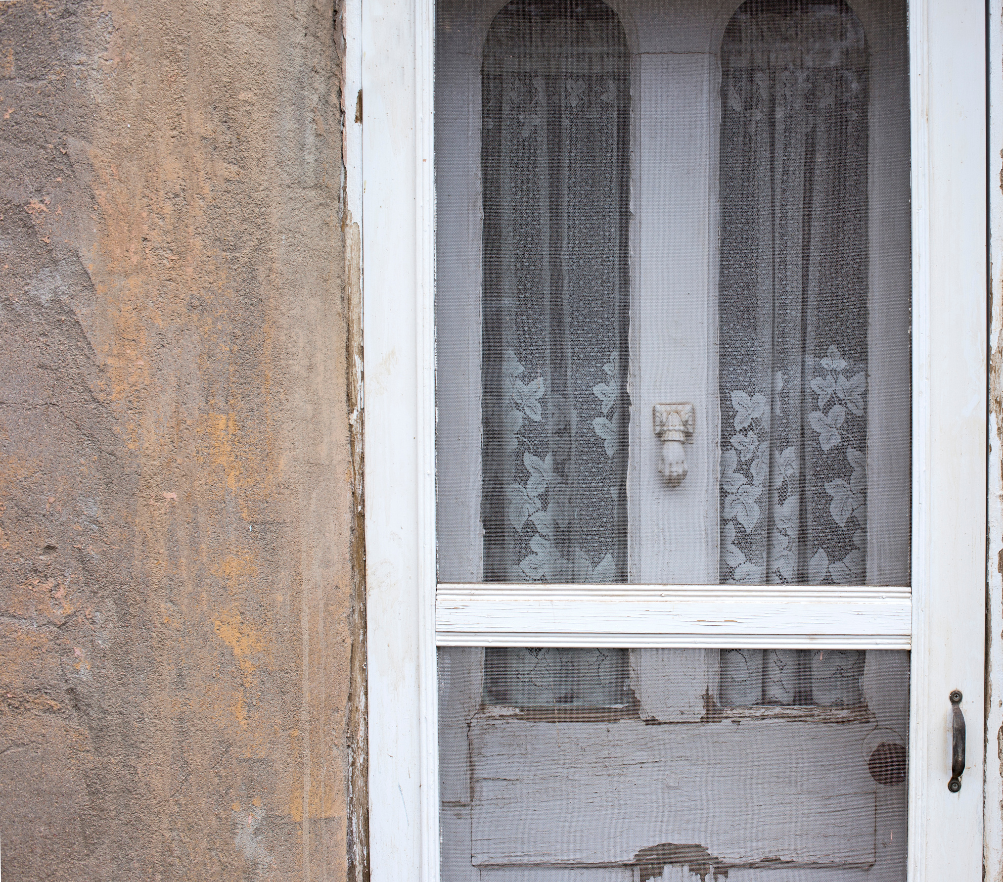 Old screen door